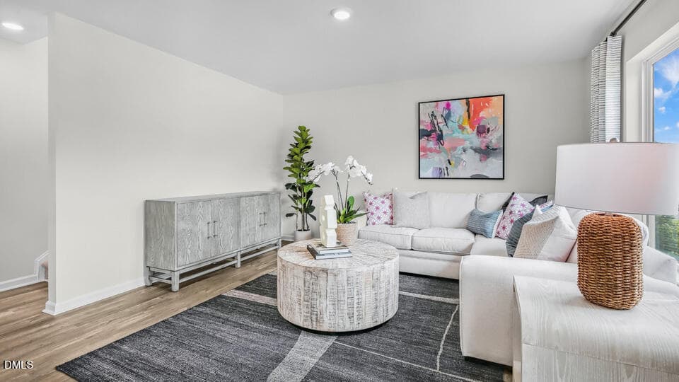 LIVING ROOM - 201 Palomino Way, Clayton, NC 27520