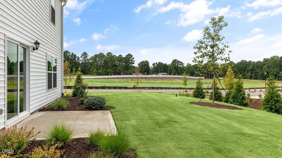 REAR PATIO - 201 Palomino Way, Clayton, NC 27520