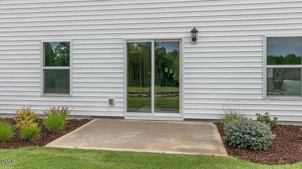 REAR PATIO - 201 Palomino Way, Clayton, NC 27520