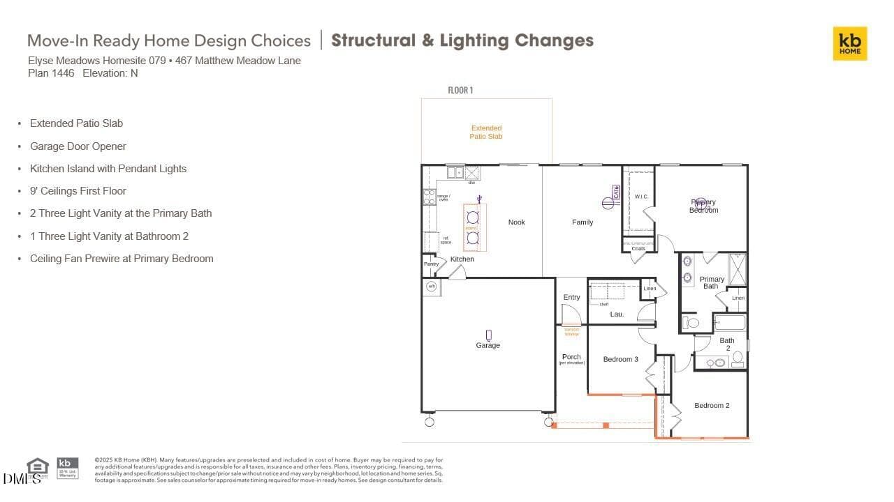 Slide3 - 467 Matthew Mdw Lane, Lillington, NC 27546