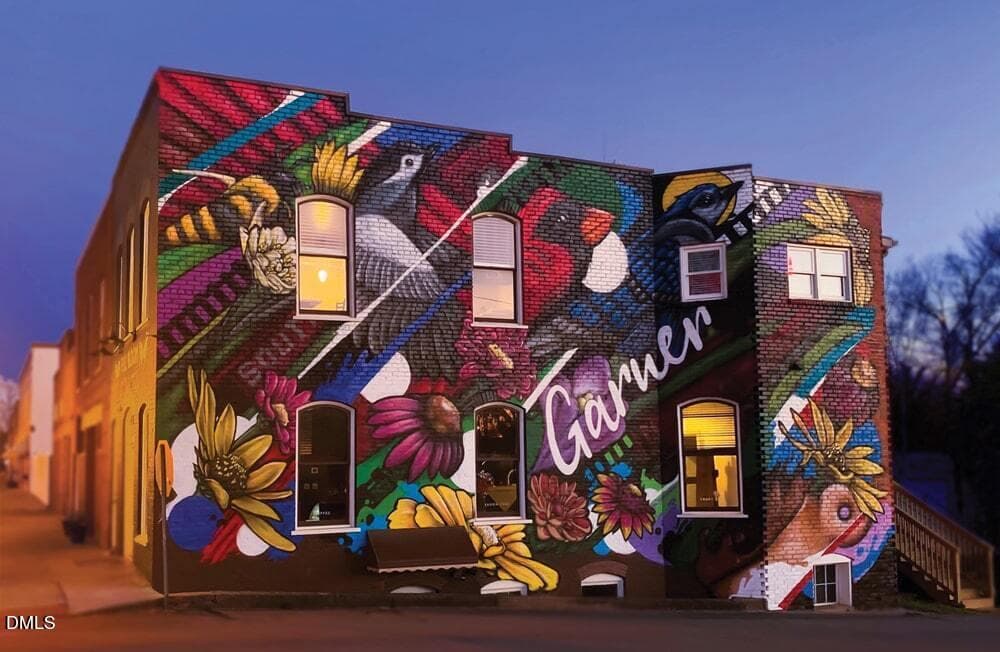 garner-mural - 213 Kerag Way, Garner, NC 27529