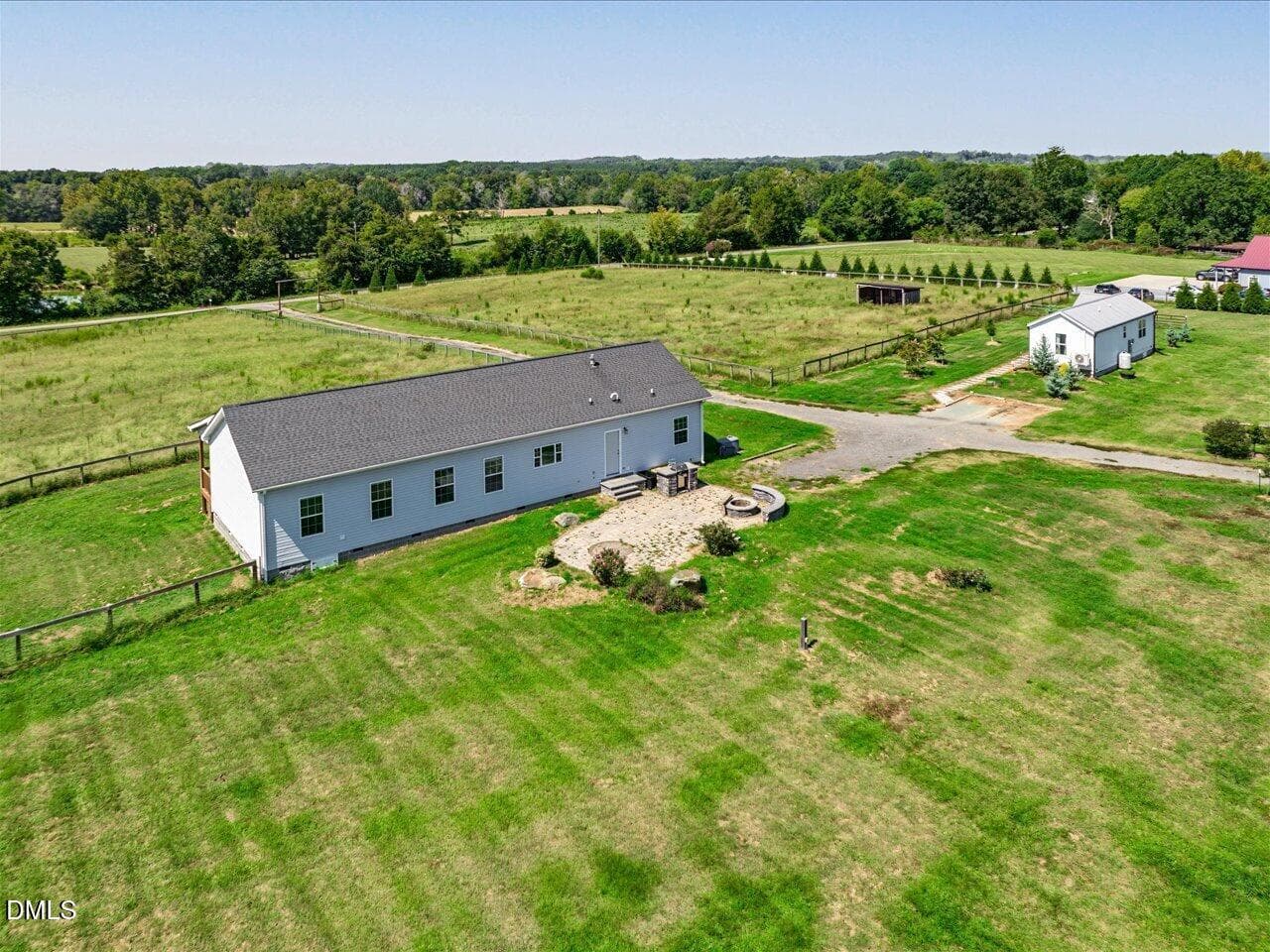 064-Aerial View - 520 Plainfield Church Road, Siler City, NC 27344