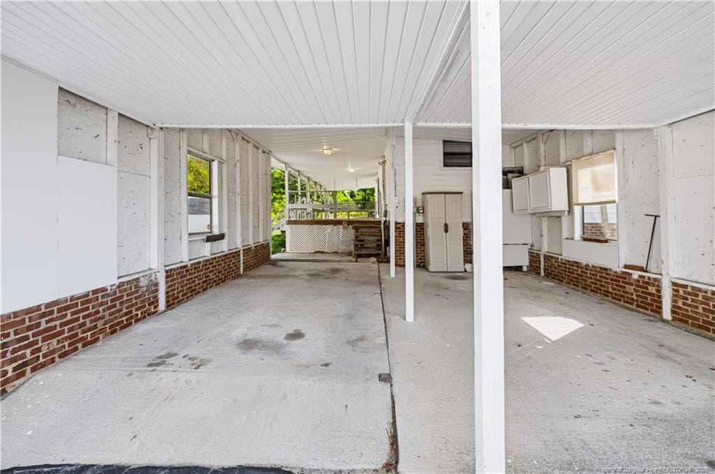 Carport View - 5110 Old US 421, Lillington, NC 27546