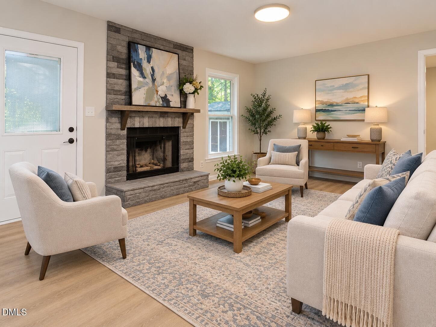 Virtual Staging - 4100 Timberbrook Drive, Raleigh, NC 27616