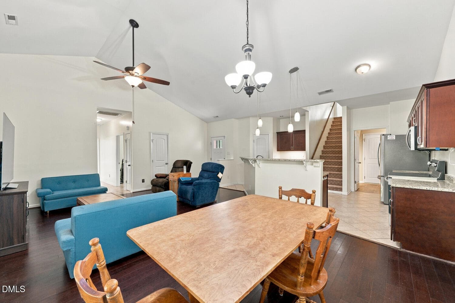 Dining Room/Living Room - 7221 Beau View Drive, Wendell, NC 27591