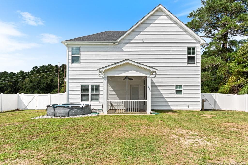 Rear view - 194 Doubletree Lane, Autryville, NC 28318, Autryville
