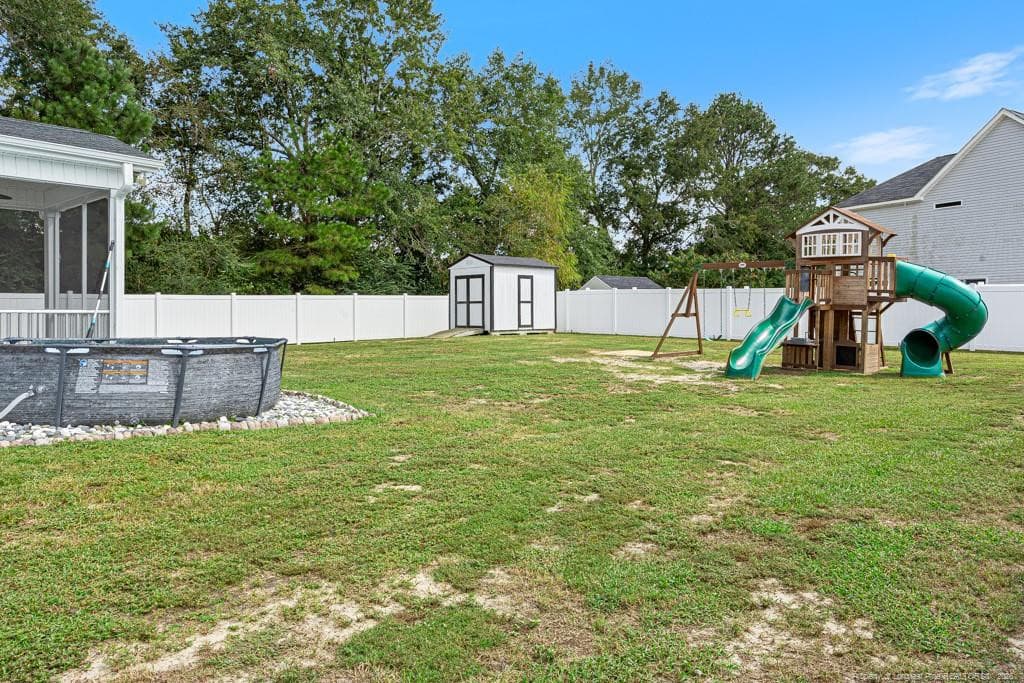 Rear view - 194 Doubletree Lane, Autryville, NC 28318, Autryville