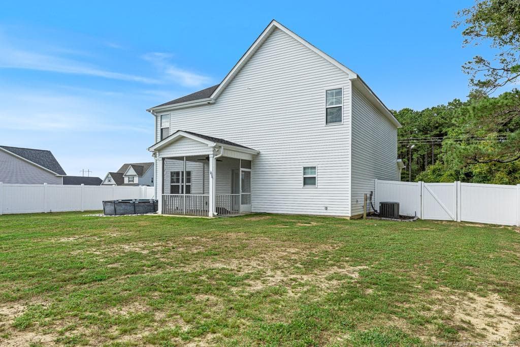 Rear view - 194 Doubletree Lane, Autryville, NC 28318, Autryville