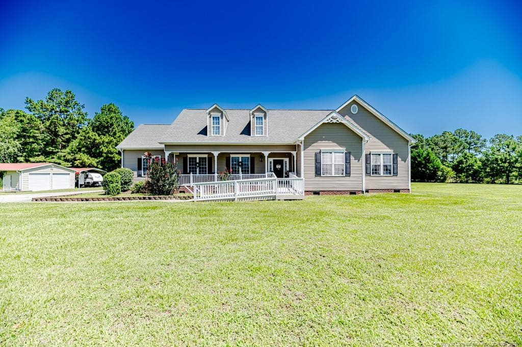 Front Yard View - 10110 NC 27 Highway W, Lillington, NC 27546