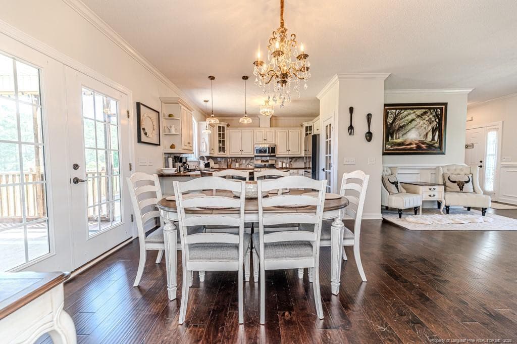 Dining Room View - 10110 NC 27 Highway W, Lillington, NC 27546