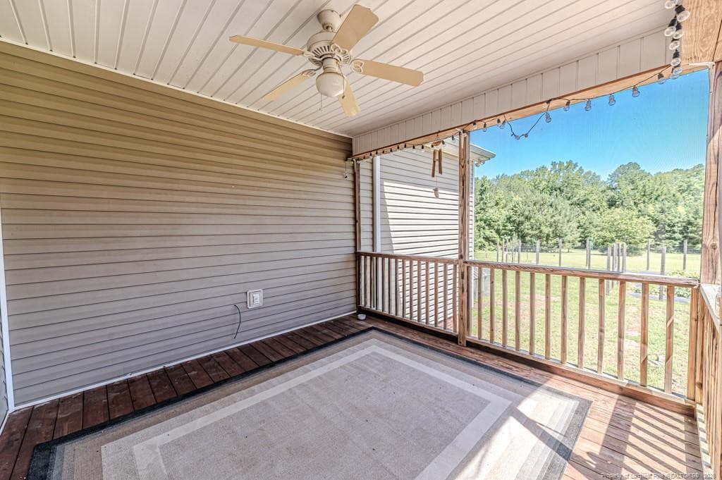 Rear Screen Porch - 10110 NC 27 Highway W, Lillington, NC 27546
