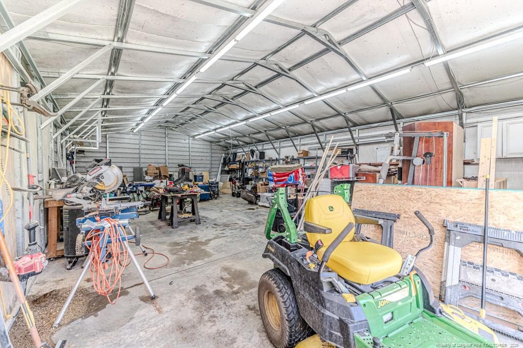 Int View of Detached Garage / Workshop - 10110 NC 27 Highway W, Lillington, NC 27546