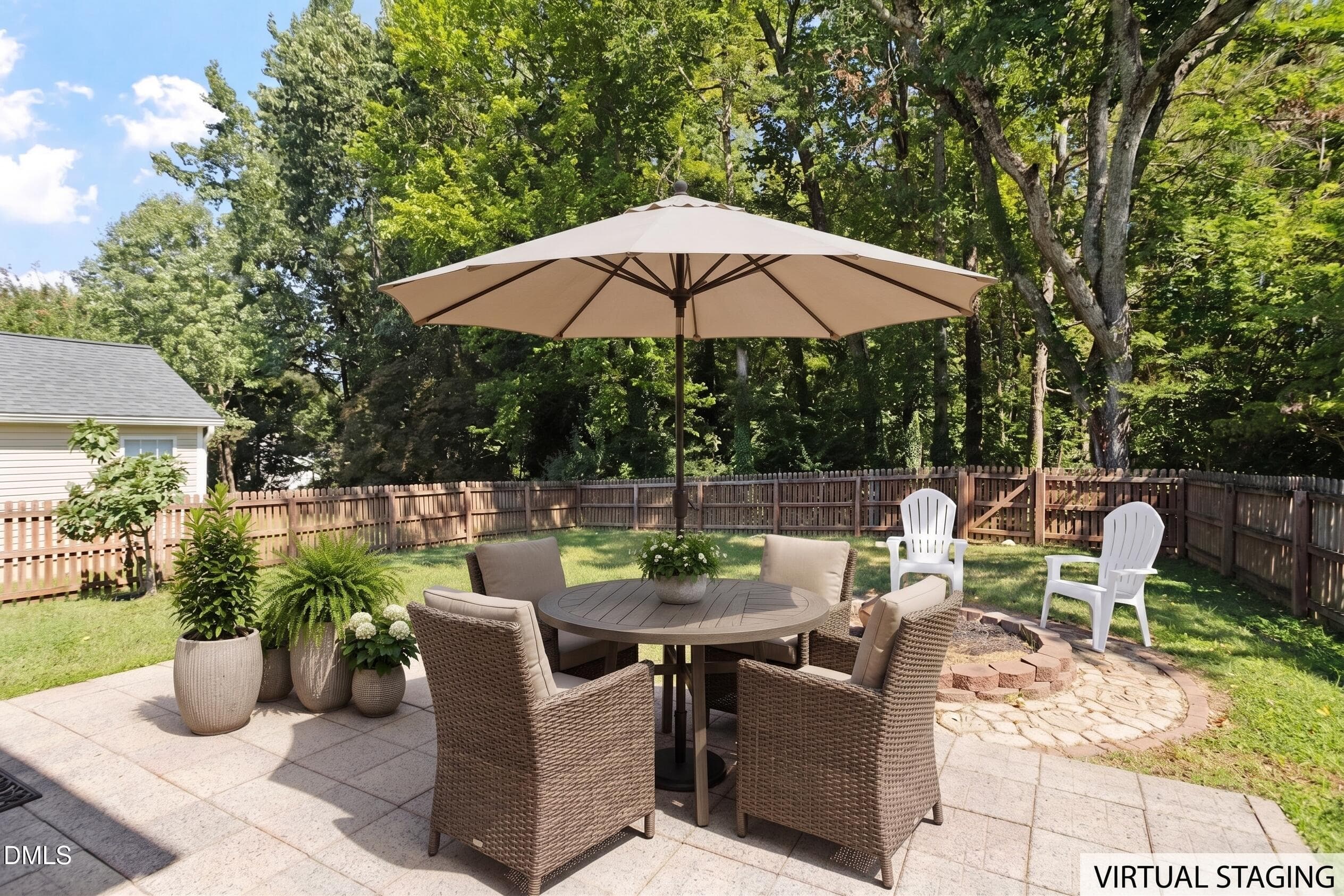 patio - 121 Evening Star Drive, Apex, NC 27502