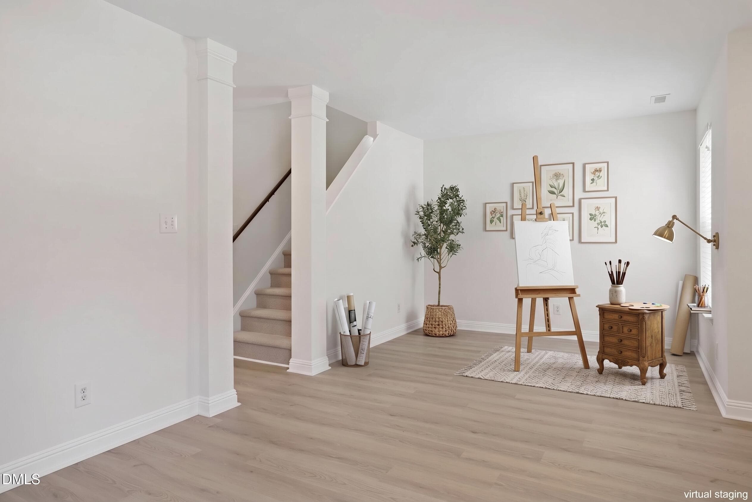 painting room - 121 Evening Star Drive, Apex, NC 27502