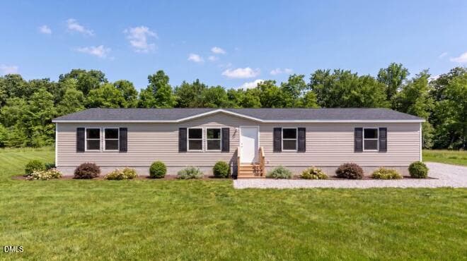 Front exterior - 110 Sandy Plains Lane, Henderson, NC 27537