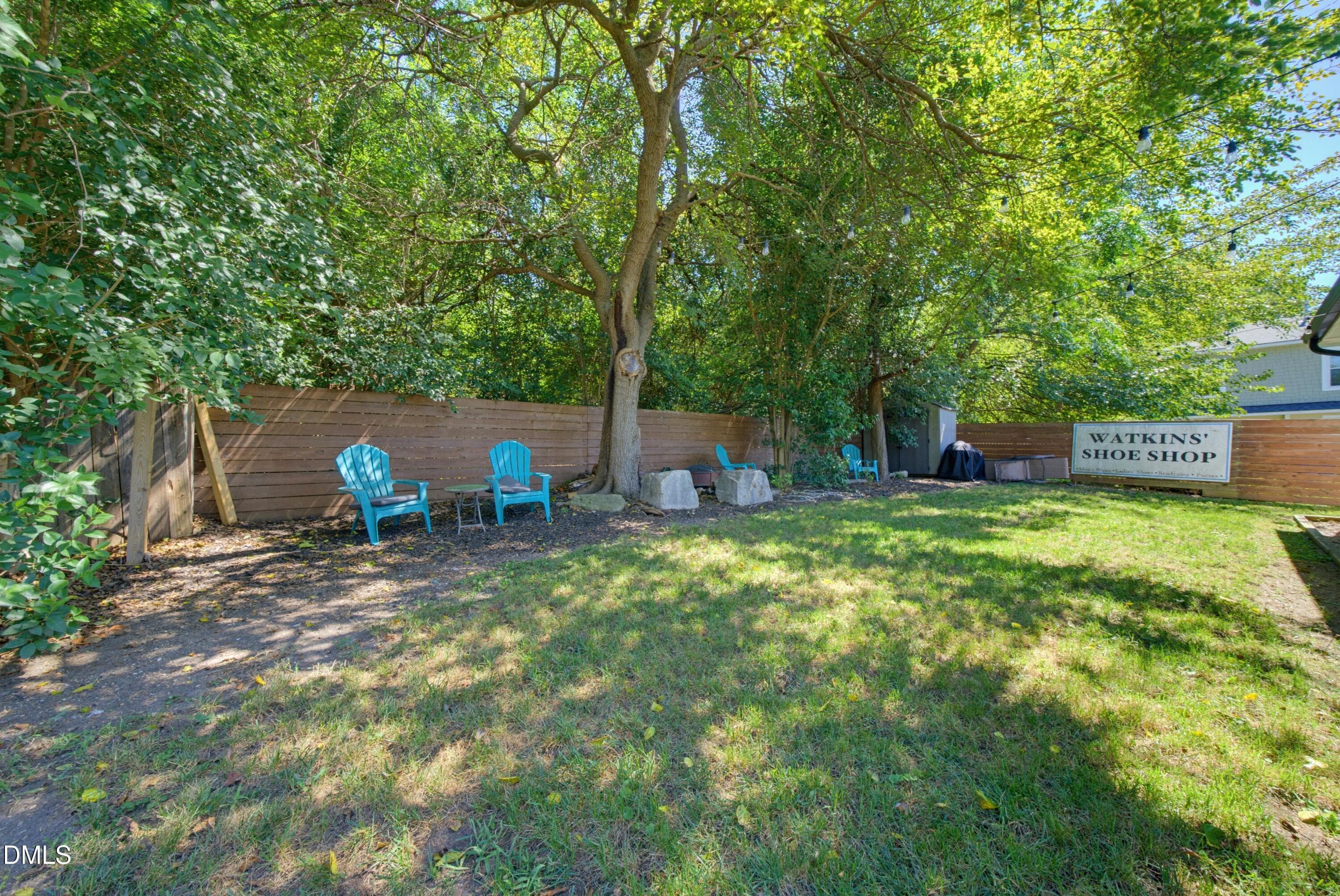 Fenced in back yard - 601 Quarry Street, Raleigh, NC 27601