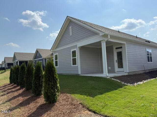 Back elevation - 86 Carteret Court, Clayton, NC 27527