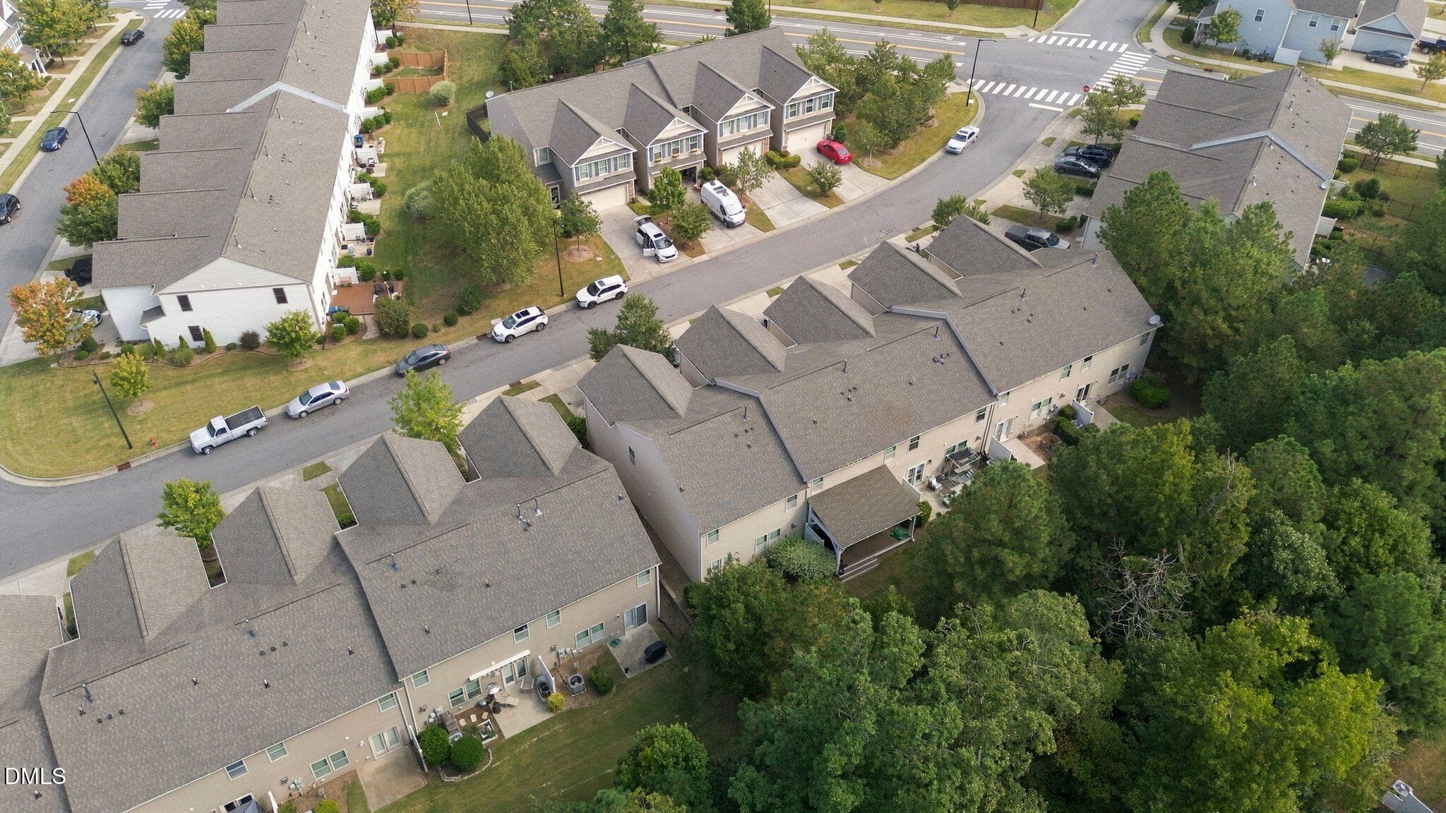 Exterior Back-Aerial View - 421 Shakespeare Drive, Morrisville, NC 27560, Morrisville