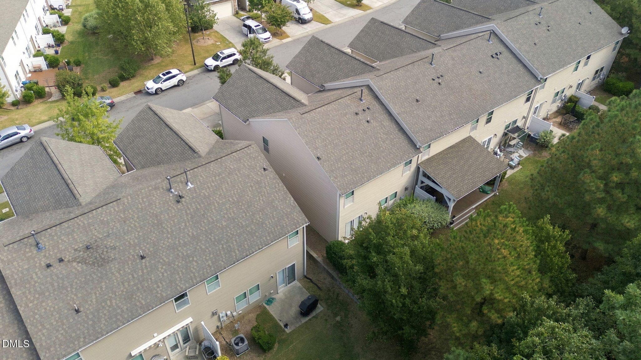 Exterior Back-Aerial View - 421 Shakespeare Drive, Morrisville, NC 27560, Morrisville