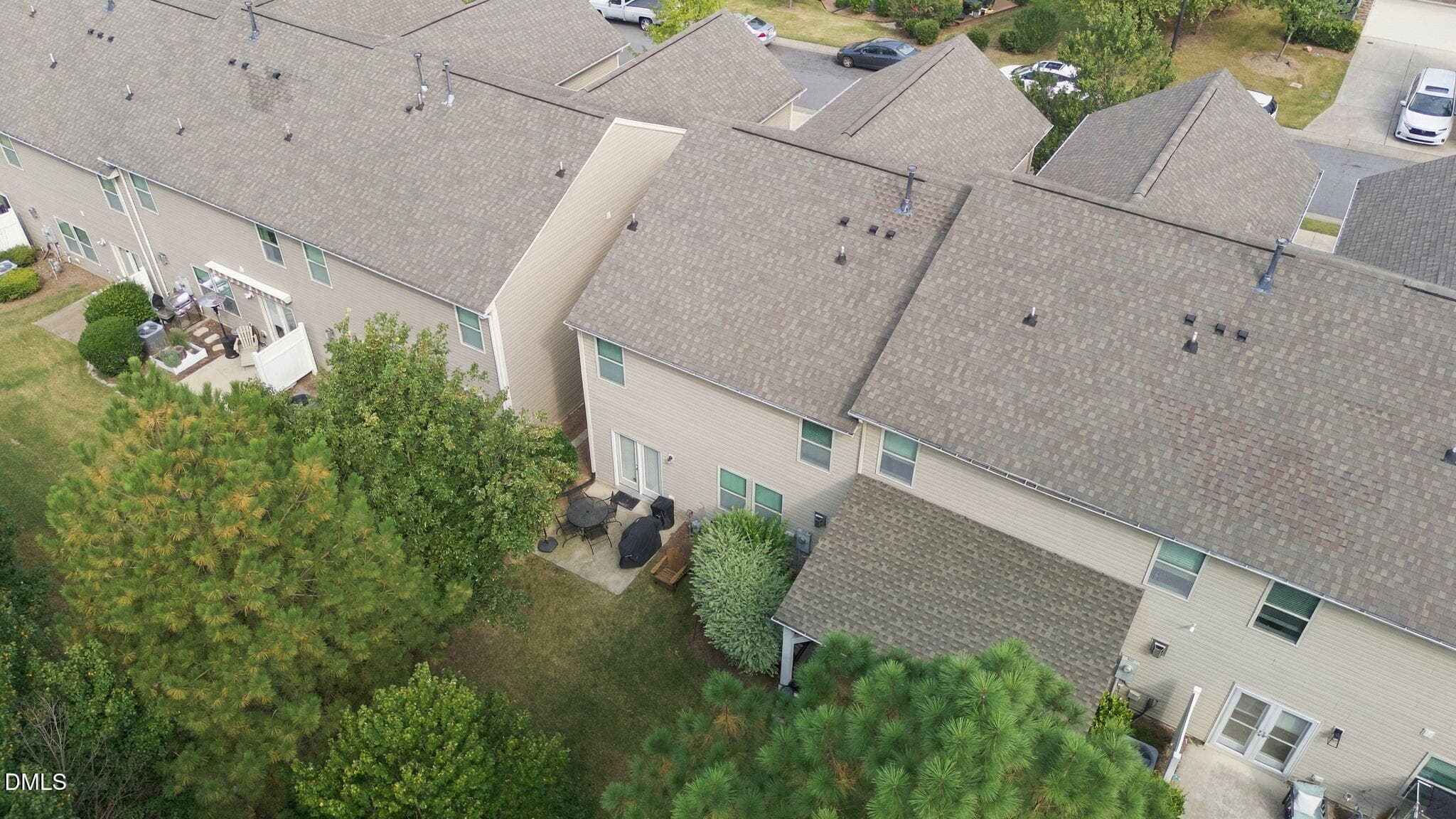 Back Rooftop-Aerial View - 421 Shakespeare Drive, Morrisville, NC 27560, Morrisville
