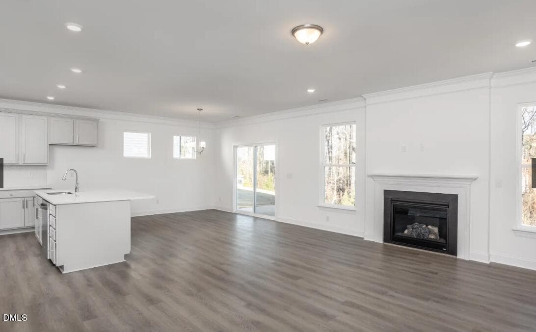 Fireplace - 576 Highview Drive, Benson, NC 27504