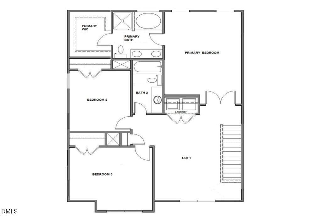 DF40 Second Floor - 576 Highview Drive, Benson, NC 27504