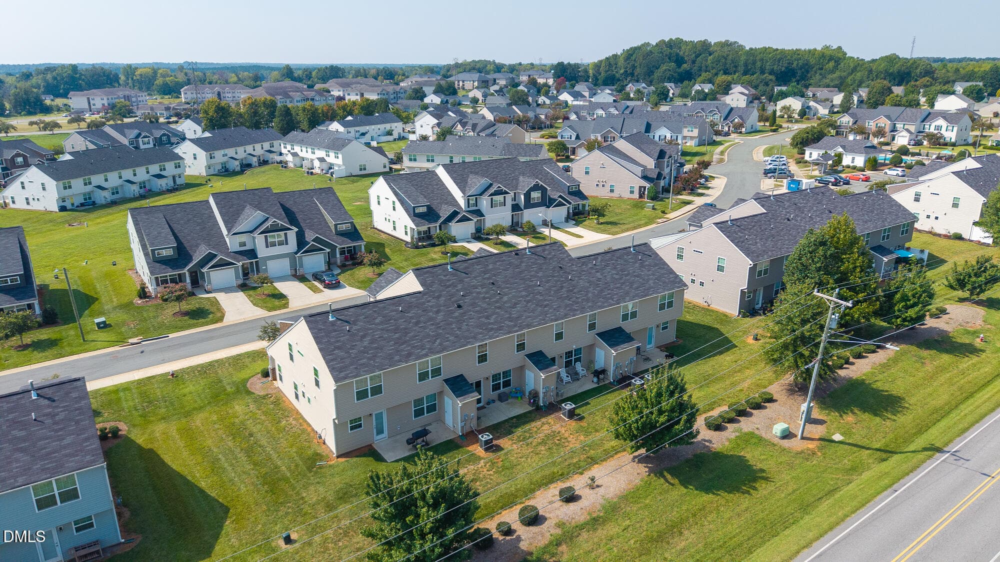 Aerial - 7552 Oliver Park Drive, Whitsett, NC 27377