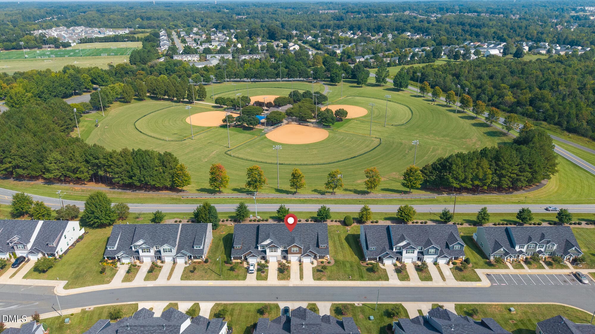 Aerial - 7552 Oliver Park Drive, Whitsett, NC 27377