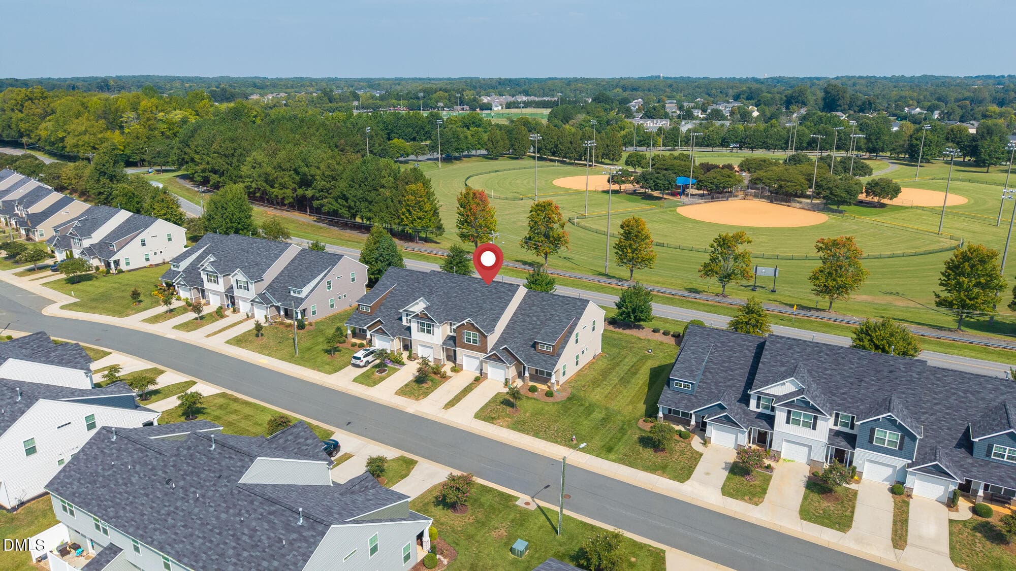 Aerial - 7552 Oliver Park Drive, Whitsett, NC 27377