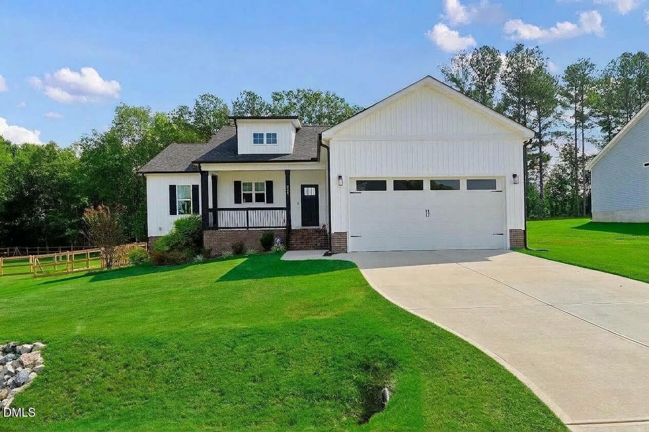 Front view- edited - 240 Sourgum Court, Zebulon, NC 27597