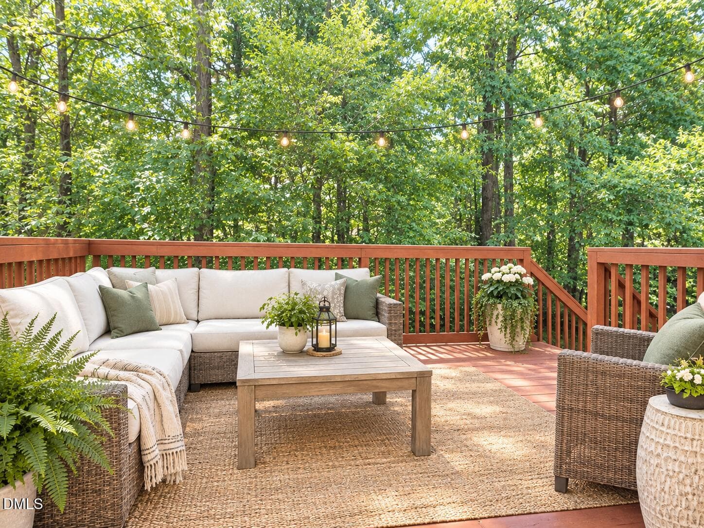 Deck (Staged) - 4720 Alderbrook Lane, Durham, NC 27713