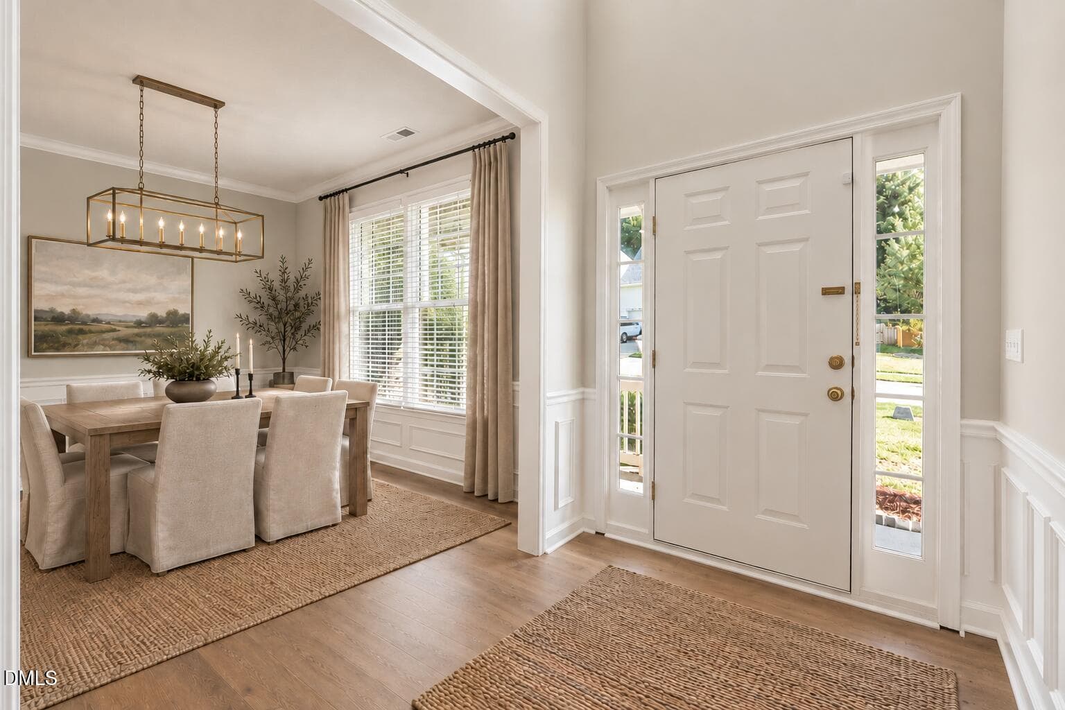 Dinning Room (Staged) - 4720 Alderbrook Lane, Durham, NC 27713