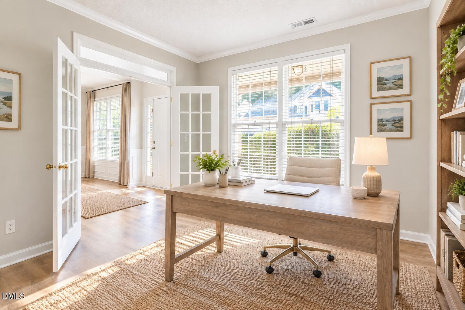 Office (Staged) - 4720 Alderbrook Lane, Durham, NC 27713