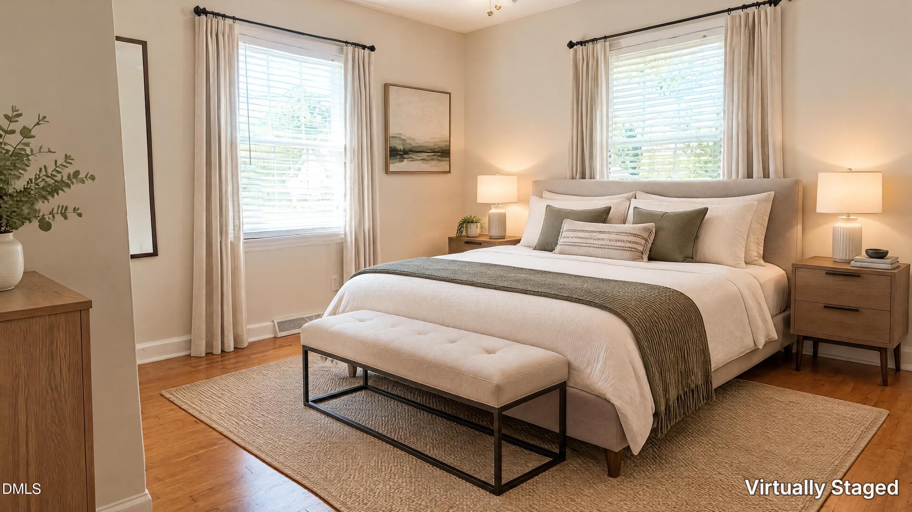 master bedroom - 2603 Windy Hill Road, Durham, NC 27703