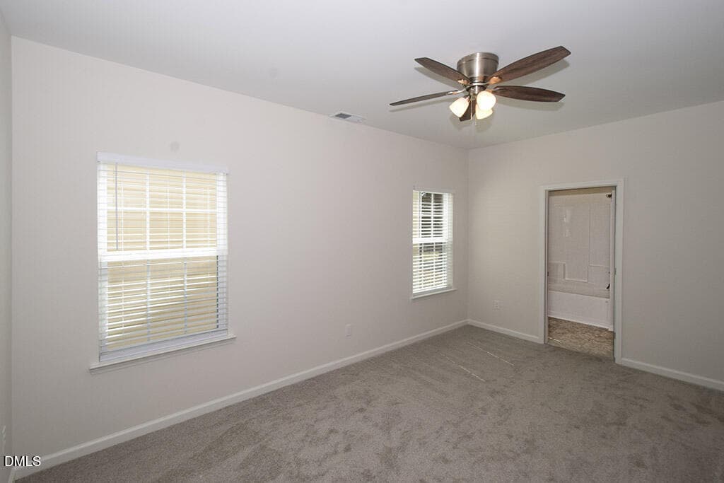 Primary from entry door - 3439 Littlefield Way, Greensboro, NC 27405