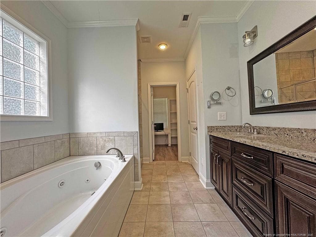Owner Suite Bath - 265 Dewey Drive, Vass, NC 28315