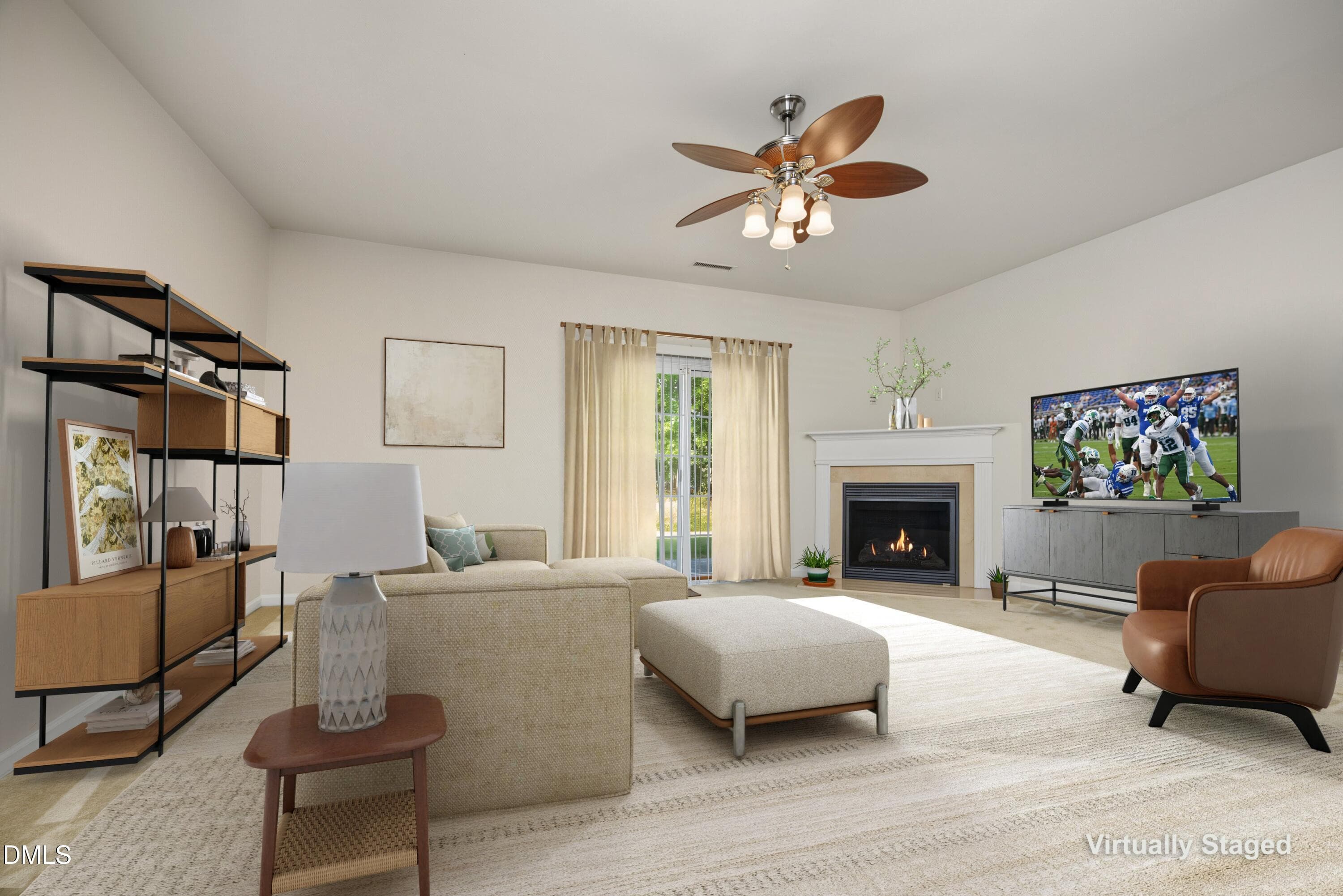 1725 TW Alexander 13Living Room Staged - 1725 Tw Alexander Drive 404, Durham, NC 27703