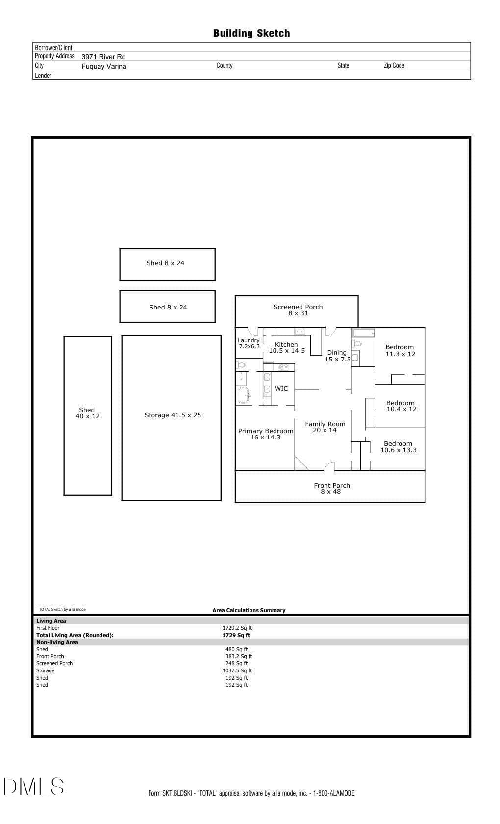 Floor Plan - 3971 River Road, Fuquay Varina, NC 27526