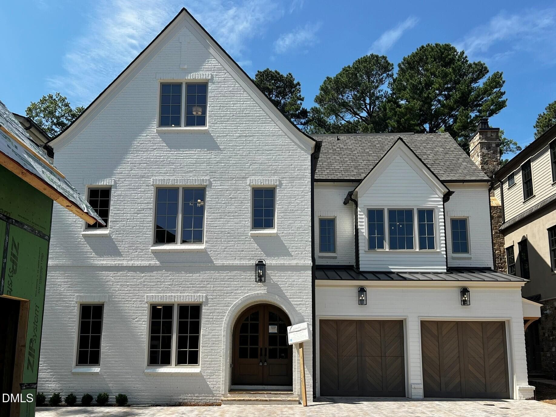 rear elevation - 1324 Eldon Circle, Durham, NC 27707