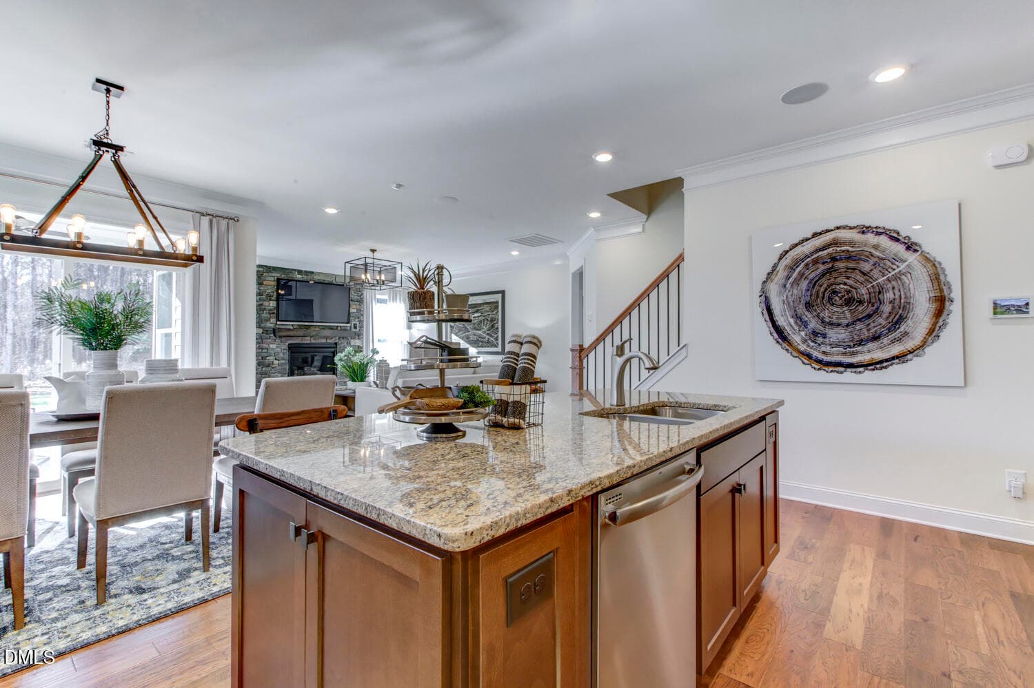Mayfair model kitchen3 - 40 Ivy Ridge Way, Youngsville, NC 27596