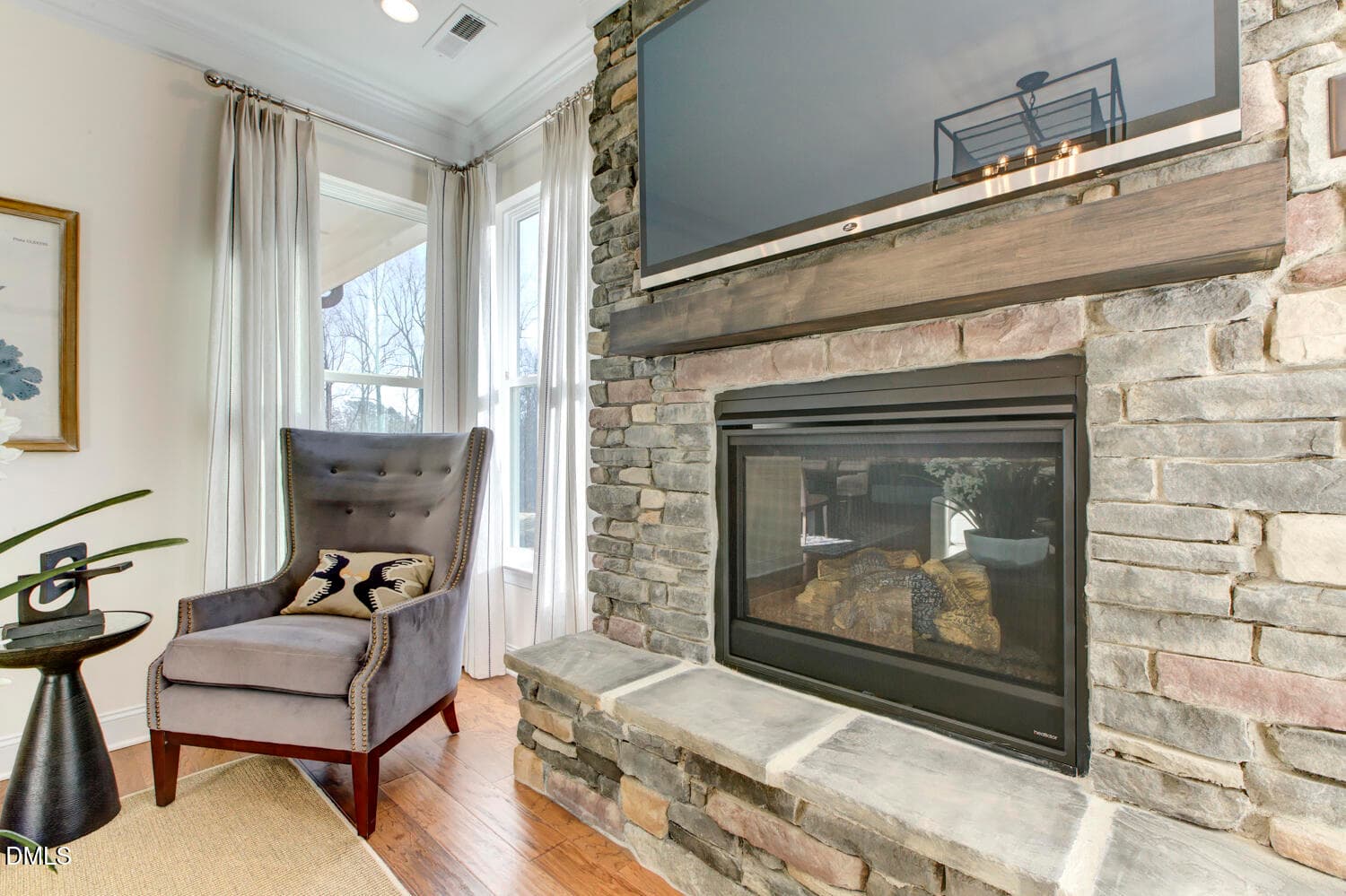 Mayfair model fireplace - 40 Ivy Ridge Way, Youngsville, NC 27596