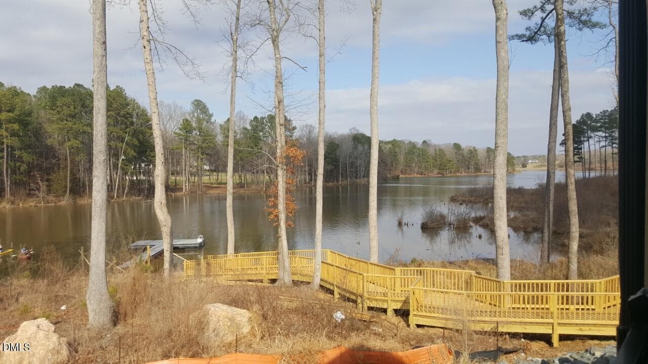 HL Overlook at Lake and dock area 3-5-22 - 40 Ivy Ridge Way, Youngsville, NC 27596