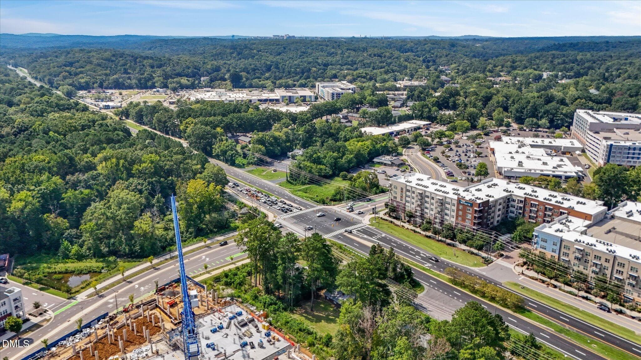 Aerial Shot from Behind - 2 & 3 Bypass Lane, Chapel Hill, NC 27517