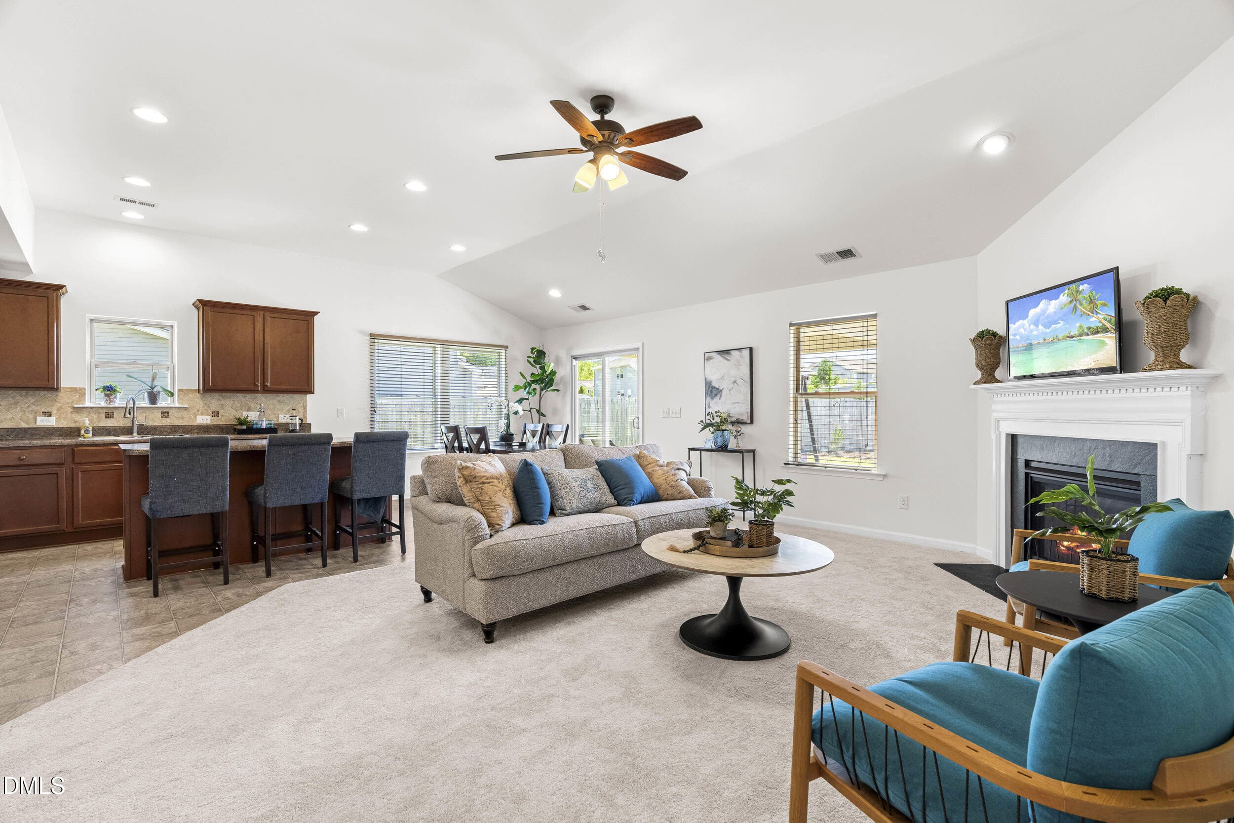 Family Room - 716 Harvest Point Drive, Fuquay Varina, NC 27526