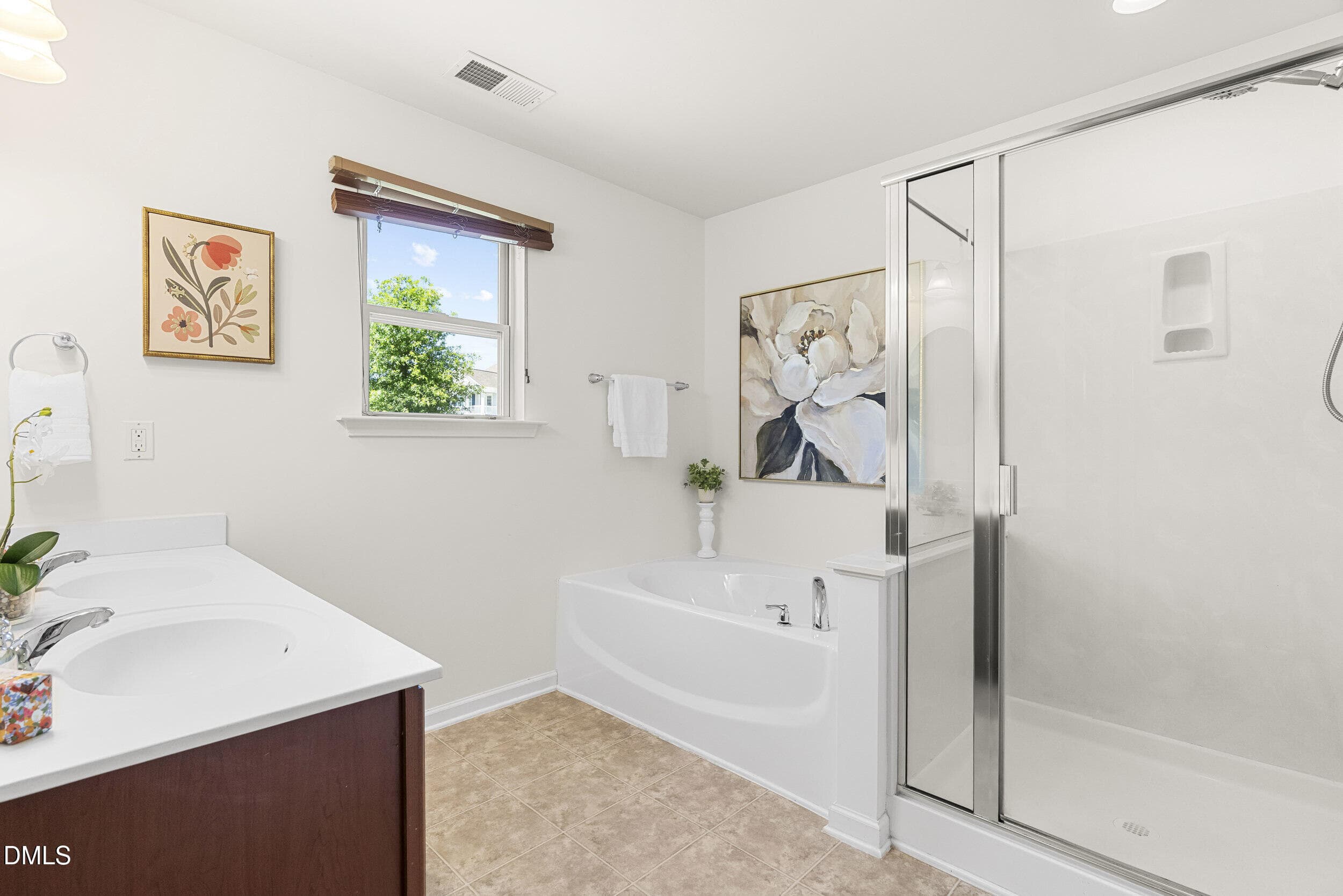 Primary Bath - 716 Harvest Point Drive, Fuquay Varina, NC 27526