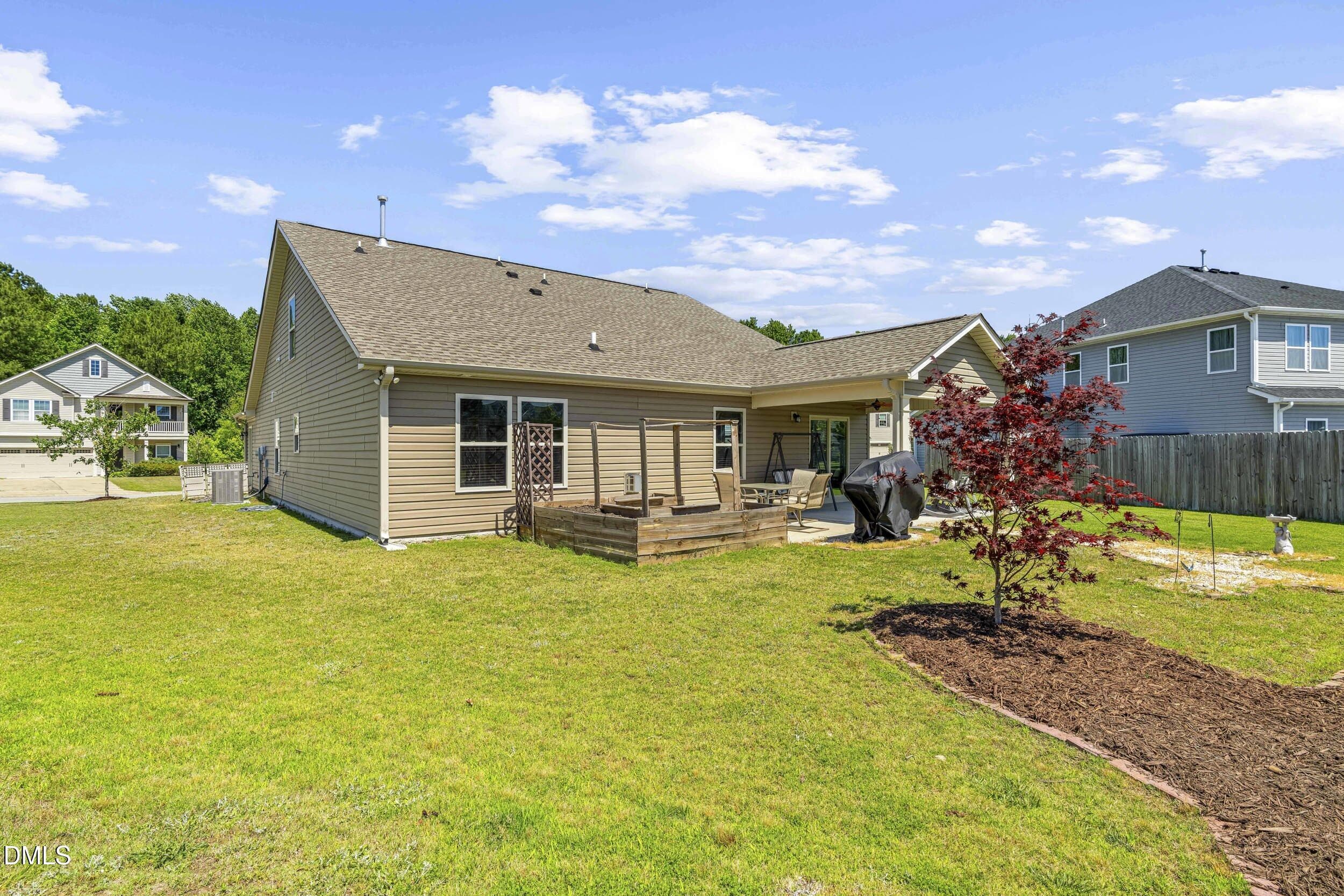 Backyard - 716 Harvest Point Drive, Fuquay Varina, NC 27526