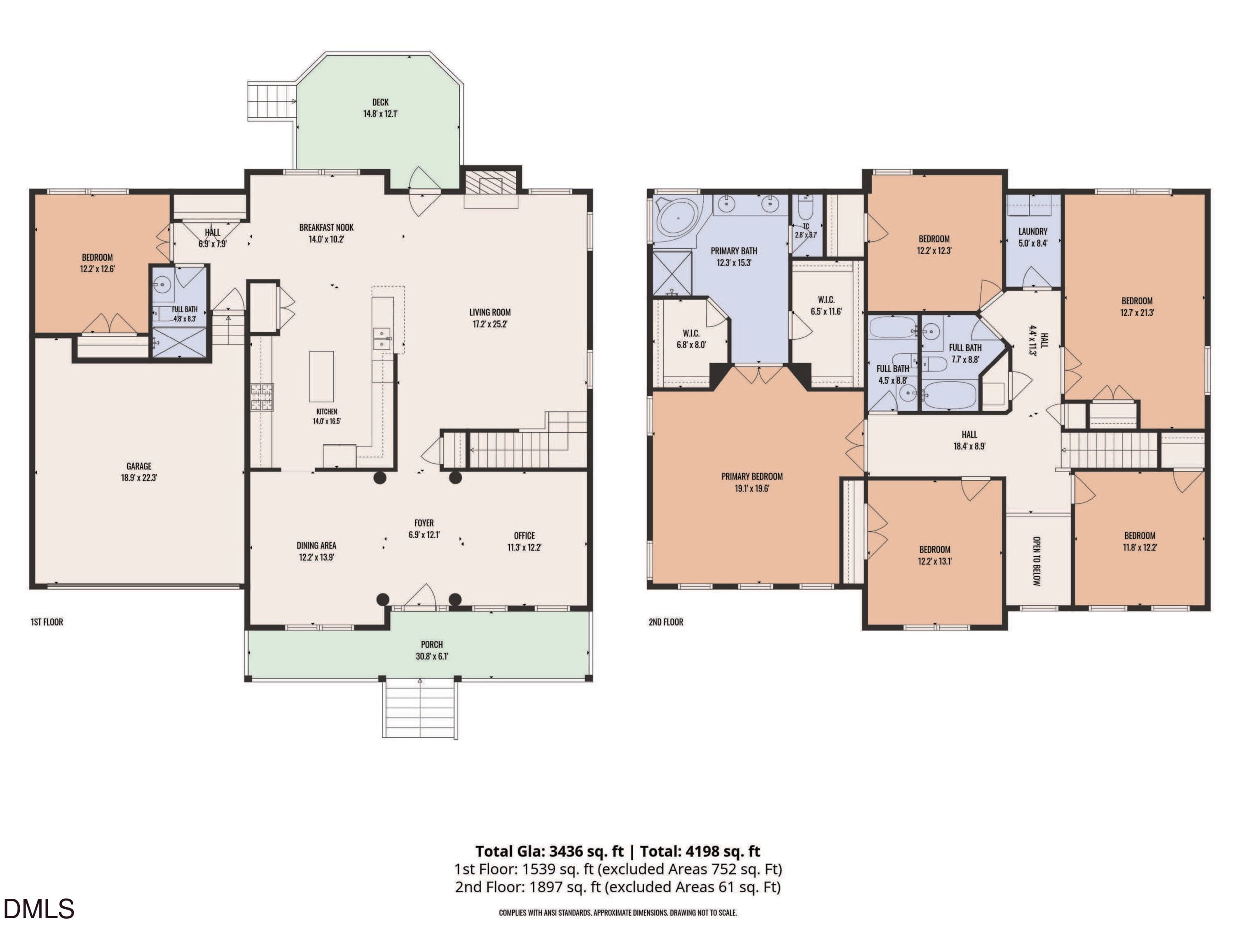 Floor Plan PG 1 - 5032 Trembath Lane, Cary, NC 27519