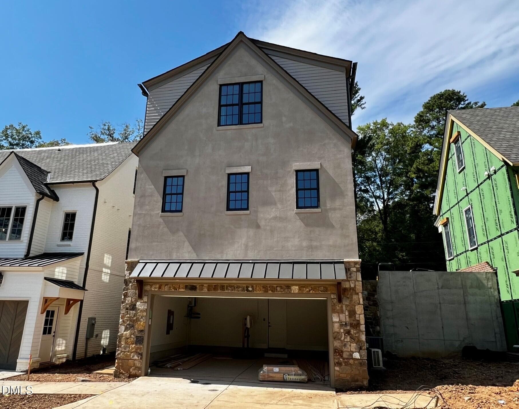 rear elevation - 1320 Eldon Circle, Durham, NC 27707