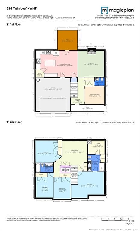 4th Bedroom - 814 Twin Leaf Court, Cameron, NC 28326