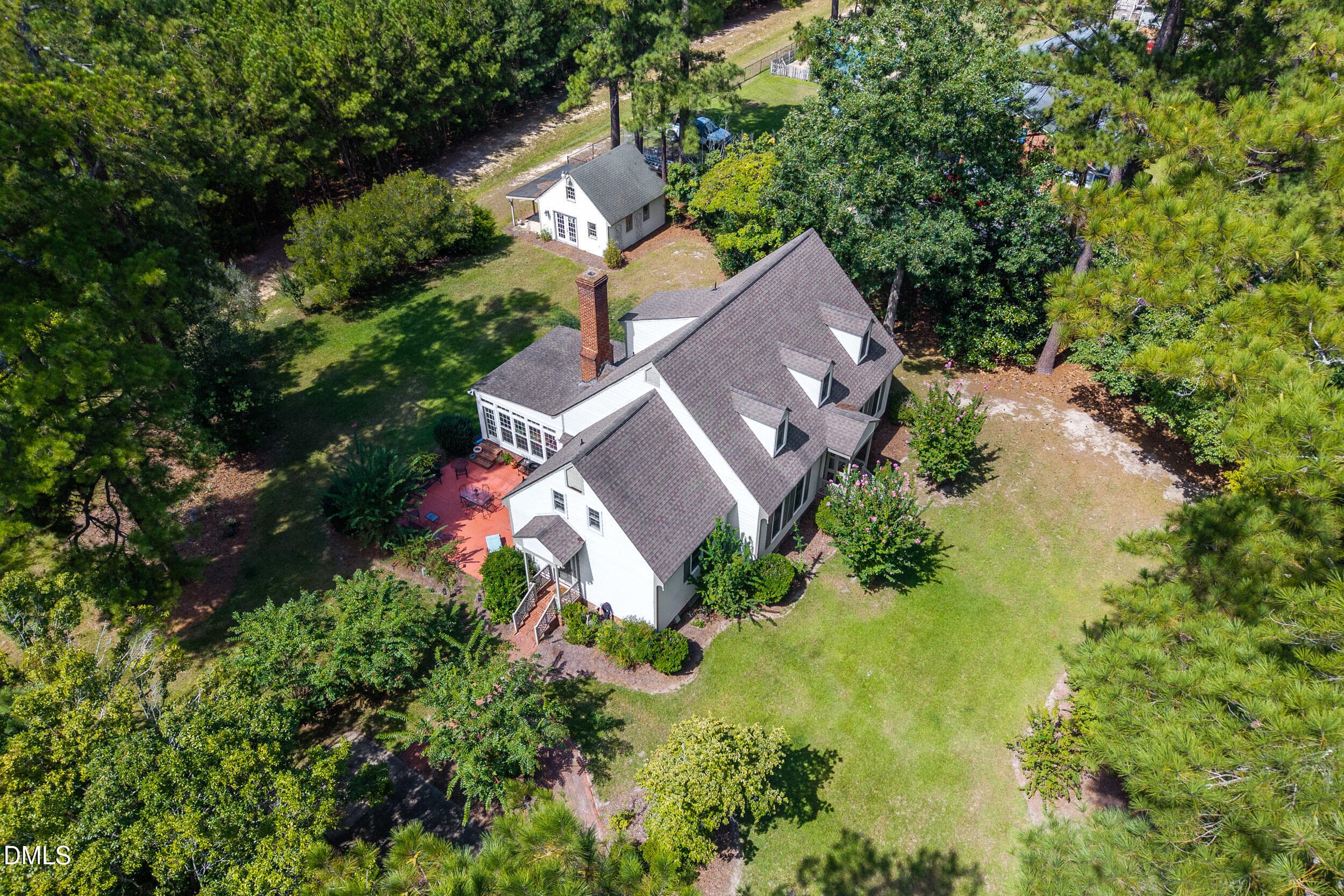 Aerial Front View - 1600 Colony Drive, Tarboro, NC 27886